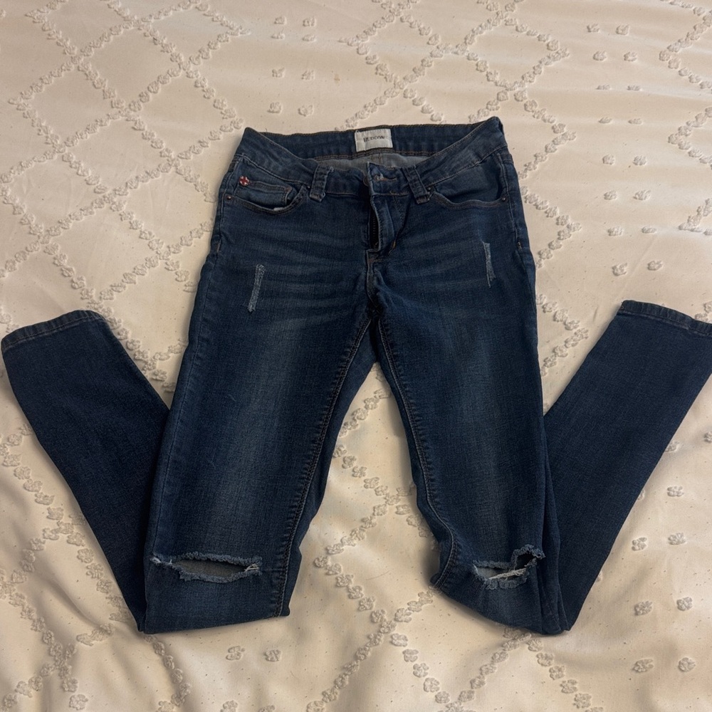 Hudson Jeans Dark Blue kid Skinny Jeans